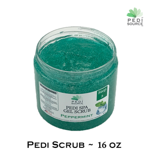 Pedi Scrub ~ 16 Oz (Available in 8 Scents)