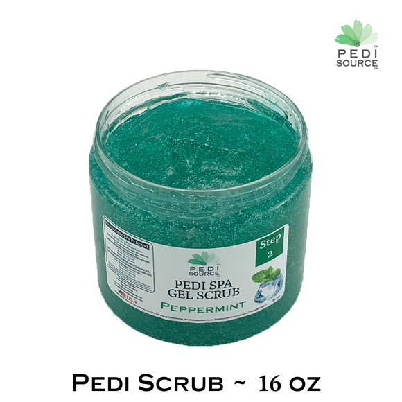 Pedi Scrub ~ 16 Oz (Available in 8 Scents)