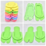 Pedicure Slippers - Pre-Folded - 12 Pairs