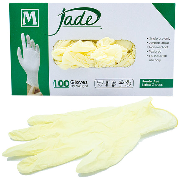 Latex Gloves - Powder Free - All Sizes in stock