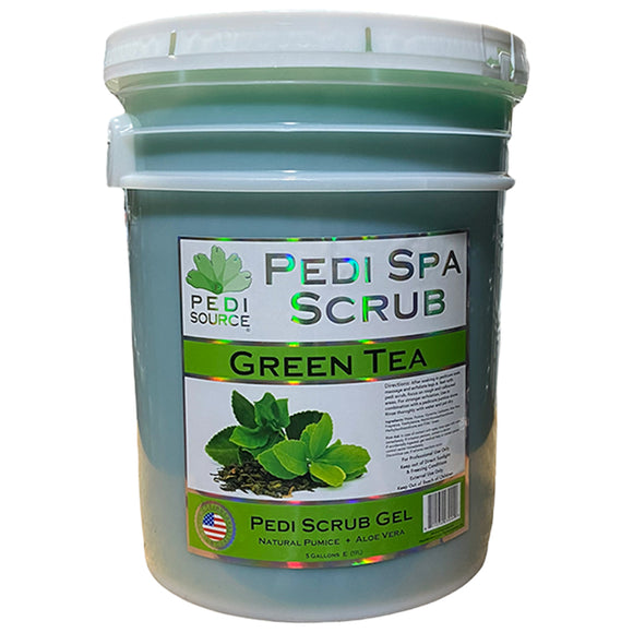 Pedi Scrub ~ 5 Gallon Bucket ~ Green Tea