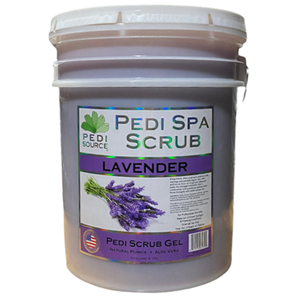 Pedi Scrub ~ 5 Gallon Bucket ~ Lavender