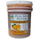 Pedi Scrub ~ 5 Gallon Bucket ~ Tangerine
