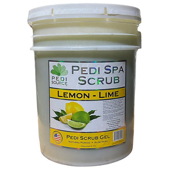 Pedi Scrub ~ 5 Gallon Bucket ~ Lemon Lime