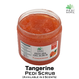 Pedi Scrub ~ 5 Gallon Bucket ~ Tangerine
